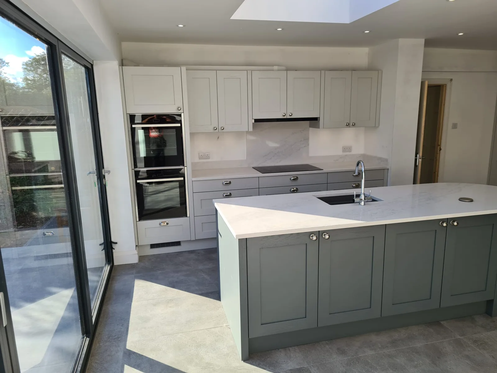 Completed kitchen from the client project archive